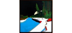 Palekh Inspired #2, Pittura acrilica su tela di Dimitri Kozyrev, 2020