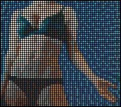 Dimitri Likissas – „Assertive Female in Underwear“, Gemälde 2022