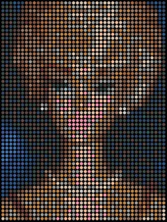 Dimitri Likissas - Barbie, Glitter, and Glamour, peinture 2022