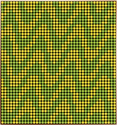 Dimitri Likissas - Modulaciones de caramelo nº 3, Pintura 2022