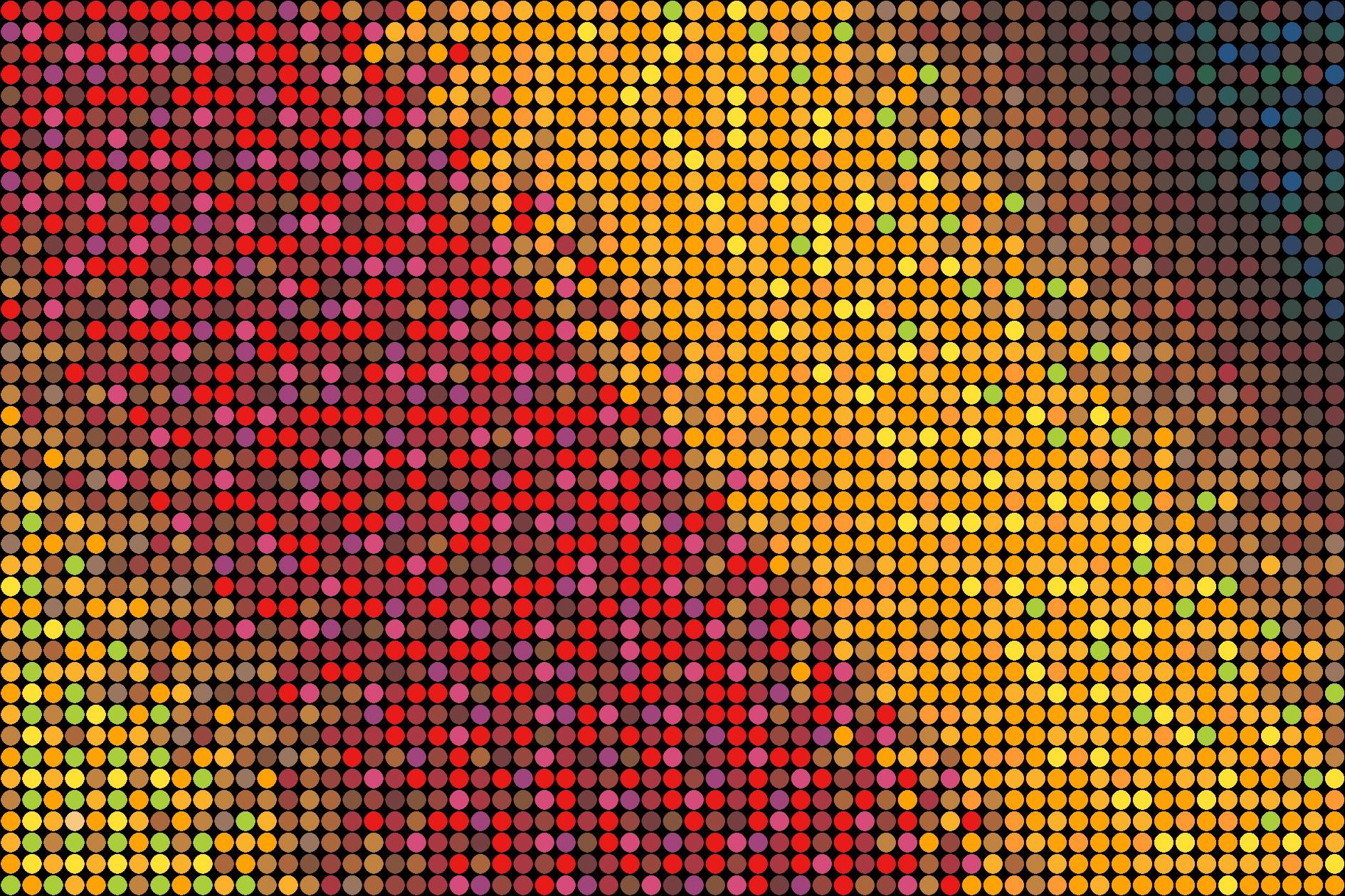 Dimitri Likissas - Modulazioni di caramelle #5, Pittura 2022