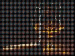 Dimitri Likissas - Cognac et cigare, peinture 2022