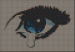 Dimitri Likissas – Crying Eye #3, Gemälde 2022