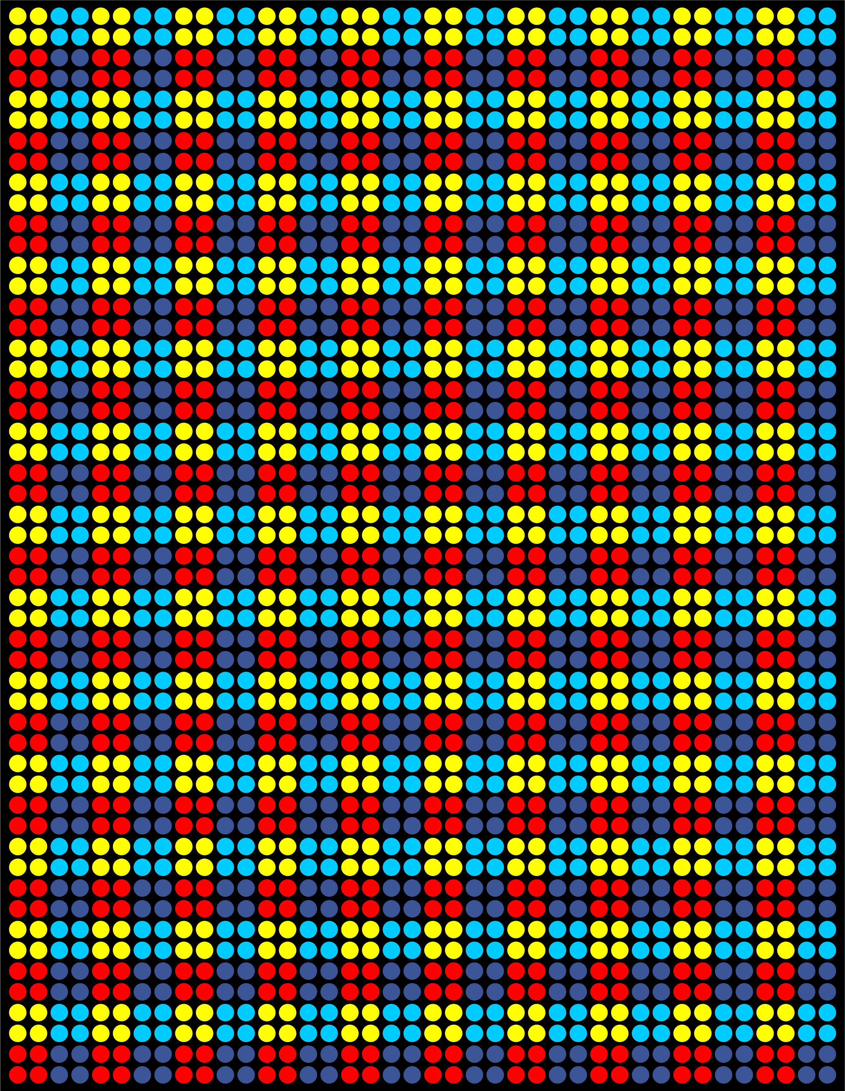 Reihe: Abstrakt
Öl-Emaille-Farbe auf Leinwand

Für mich ist jeder farbige Punkt wie eine Person. Du und ich und alle anderen. Gemeinsam bilden wir alle das abgebildete Bild. Sie werden feststellen, dass in meiner Arbeit alle Punkte gleichmäßig in