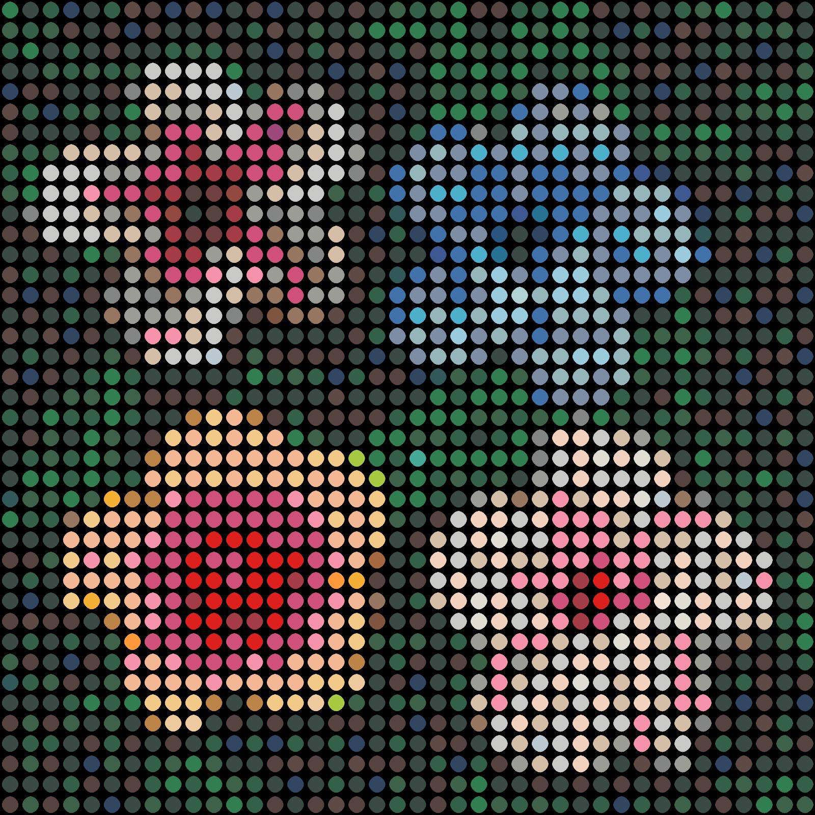 Dimitri Likissas - Fiori di ibisco, pittura 2022