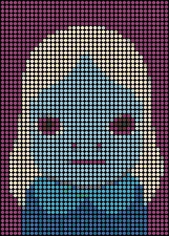 Dimitri Likissas - Manga Smurf, Painting 2022