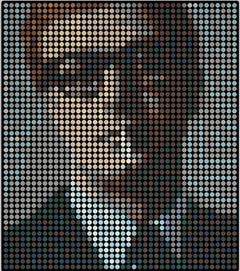 Dimitri Likissas - Michael Caine, Painting 2022