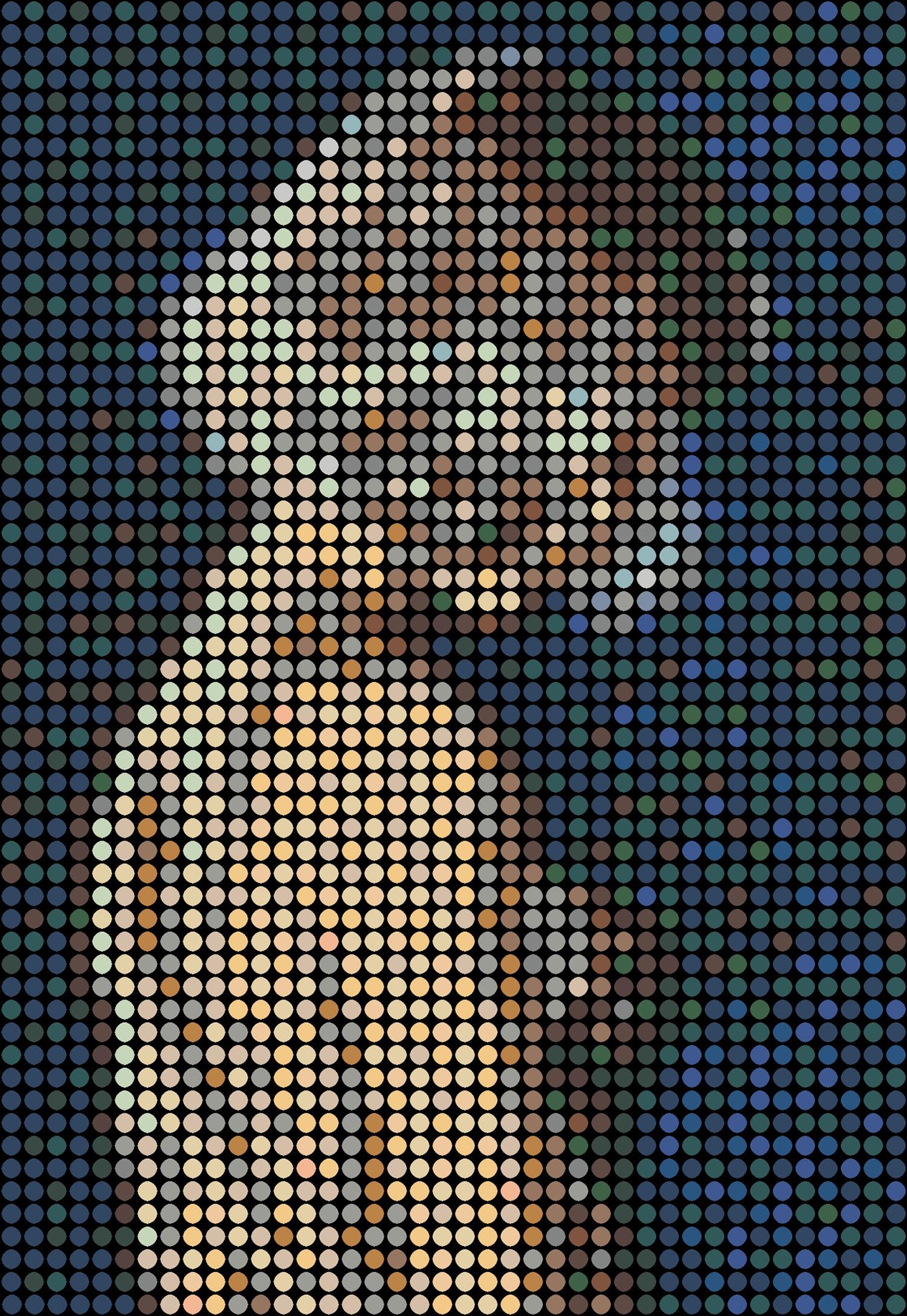 Dimitri Likissas – Pensive Solitär, Gemälde 2022