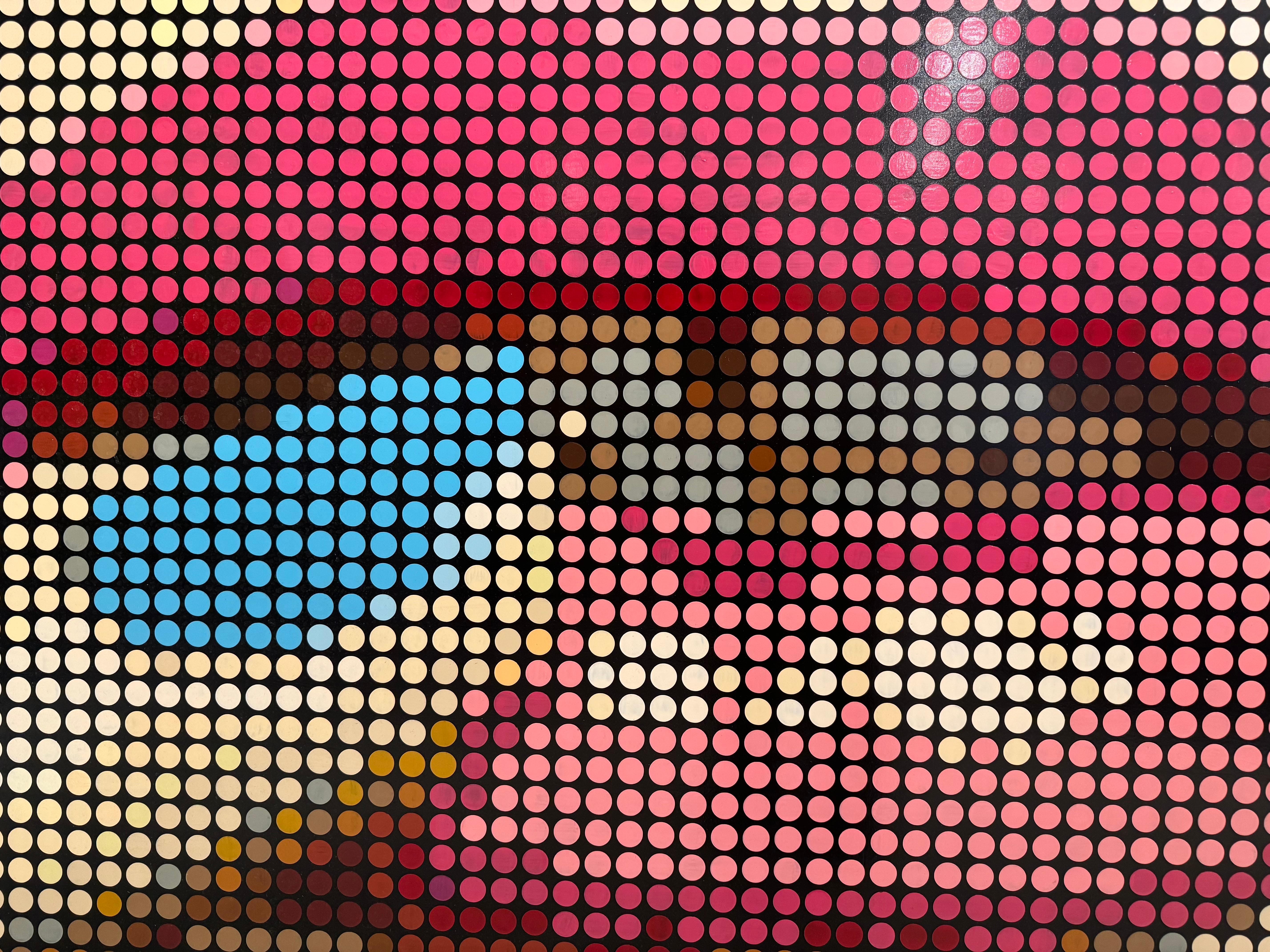 Dimitri Likissas - Labbra rosa, unghie blu, pittura 2019 2
