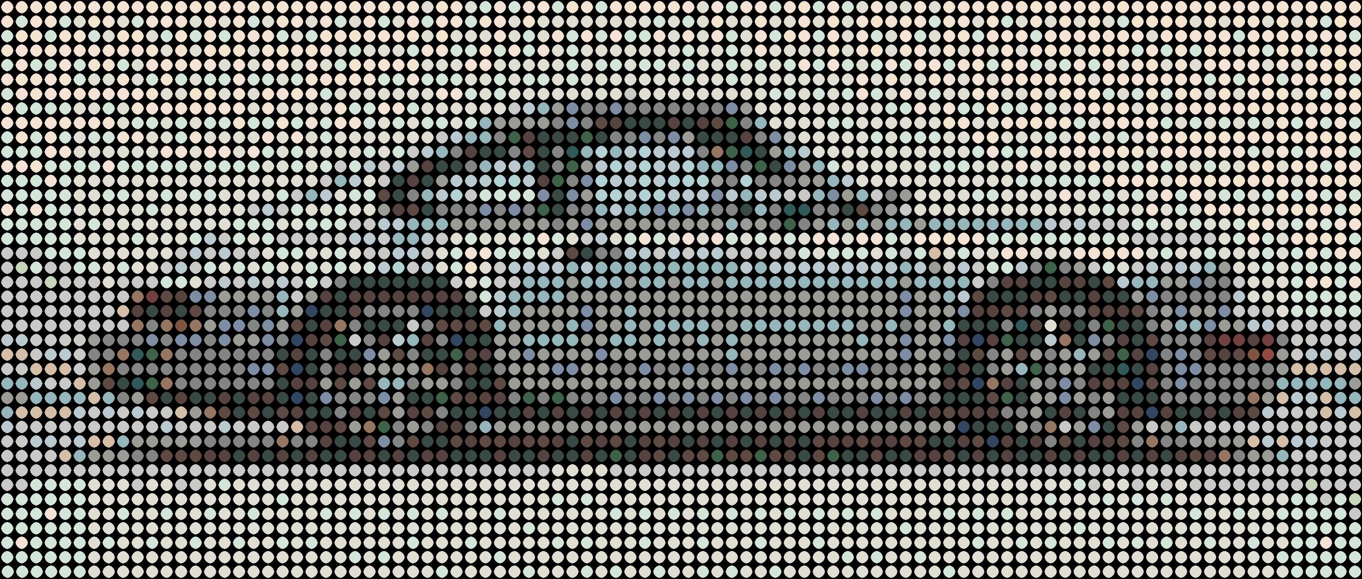 Porsche 964

Serie: Pop
Öl-Emaille-Farbe auf Leinwand
43.3" x 88.2"

Dieses Stück ist signiert.

"Für mich ist jeder farbige Punkt wie eine Person. Du und ich und alle anderen. Gemeinsam bilden wir alle das abgebildete Bild. Sie werden feststellen,