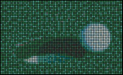 Dimitri Likissas - Sitting on the Edge of One's Seat (Golf), Painting 2022