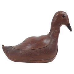 Retro Dimitri Omersa for Abercrombie and Fitch Leather Duck, U.K. 1950's