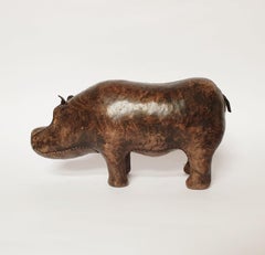 Hyppo de piel de Dimitri Omersa para Abercrombie & Fitch, años 60