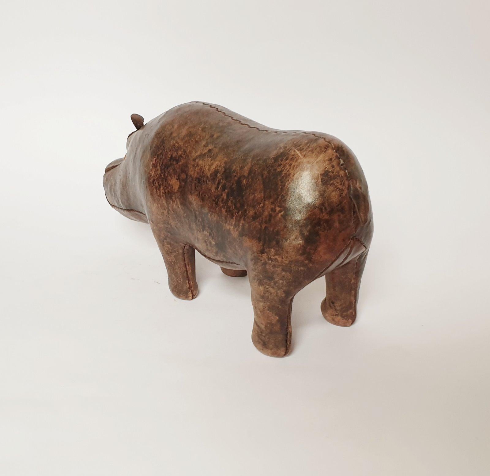 British Dimitri Omersa Leather Hyppo for Abercrombie and Fitch, 60s