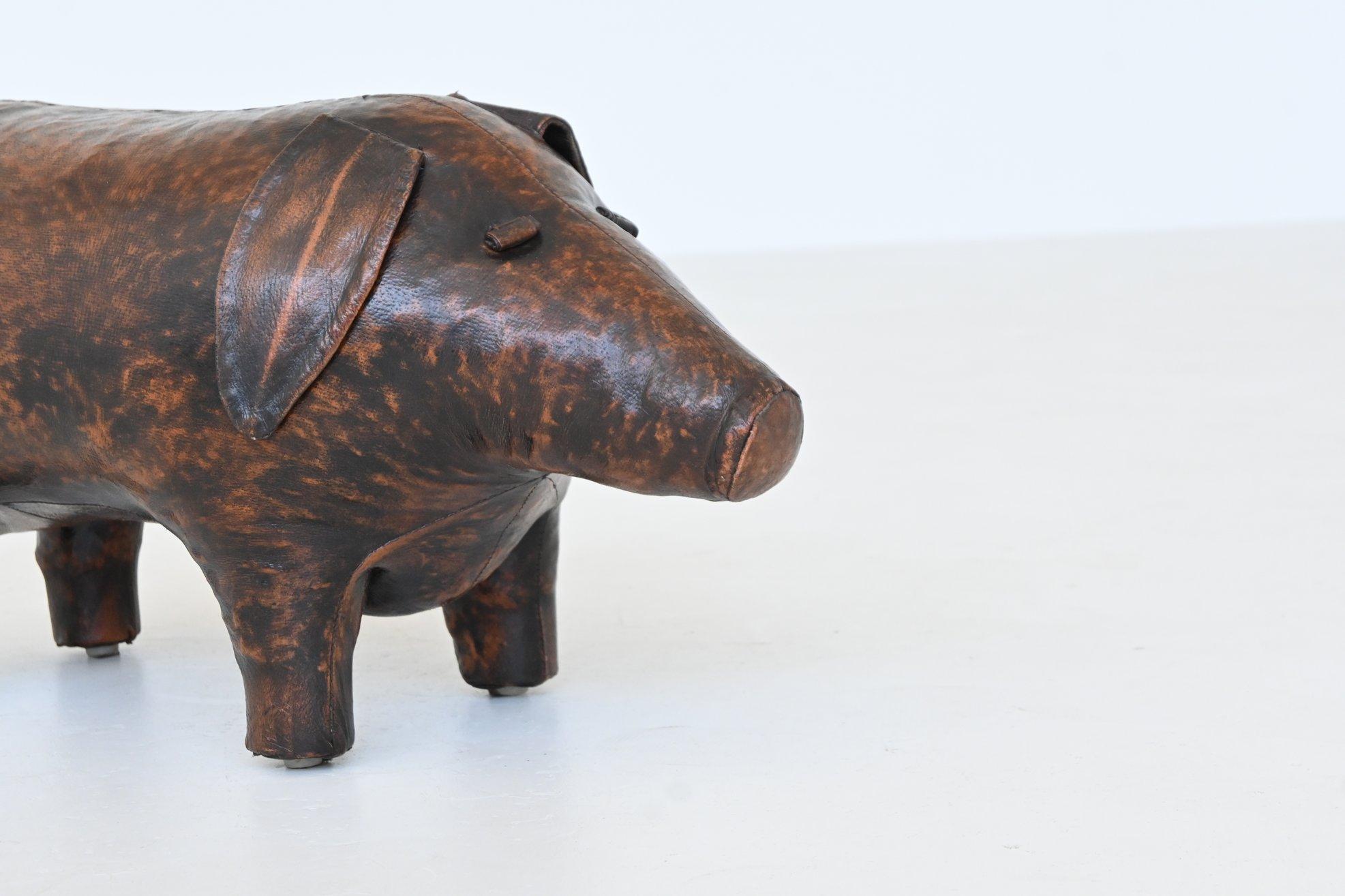 Dimitri Omersa cerdo en piel Abercrombie & Fitch Reino Unido 1960 en venta 4