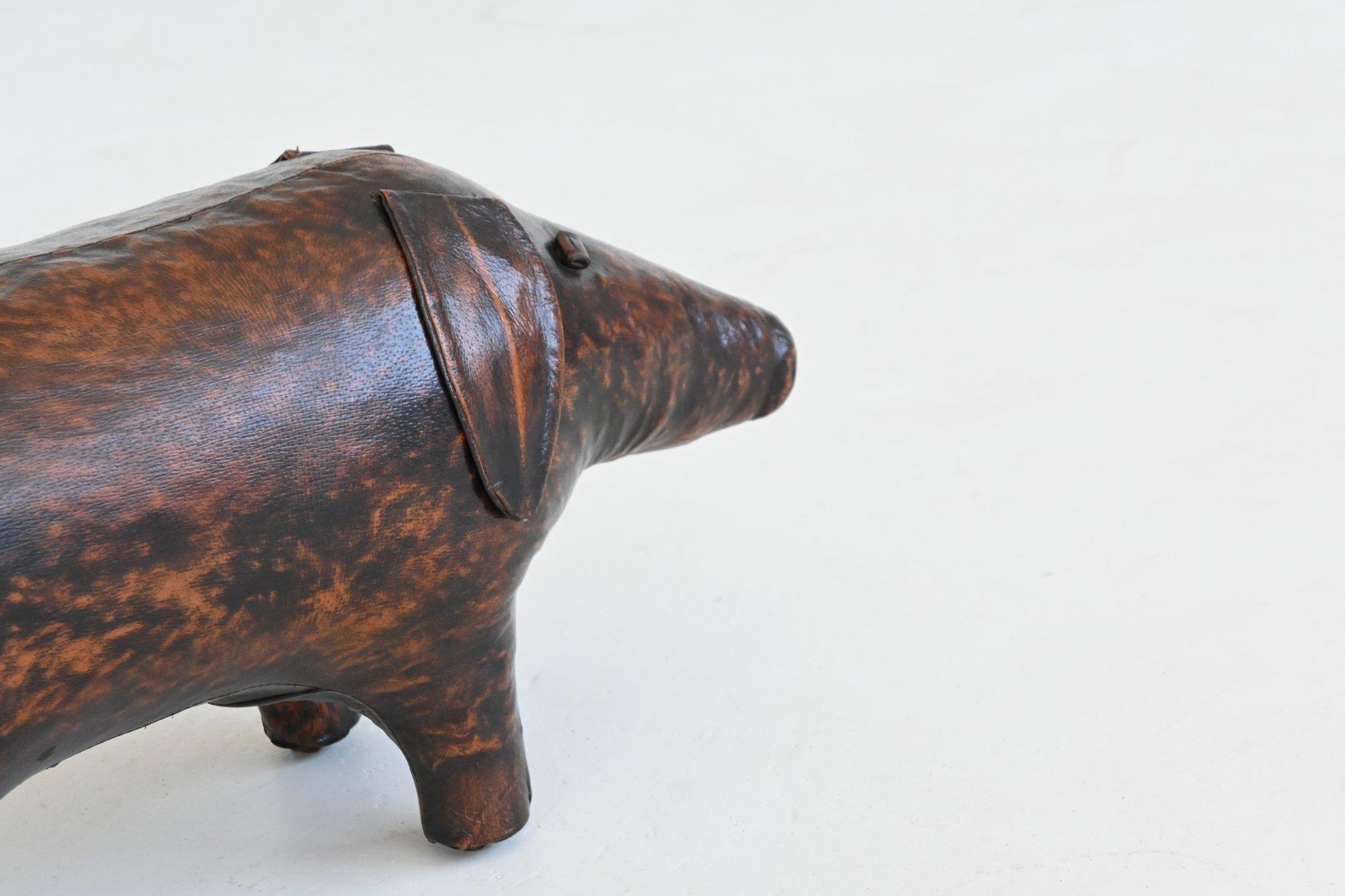 Dimitri Omersa cerdo en piel Abercrombie & Fitch Reino Unido 1960 en venta 5