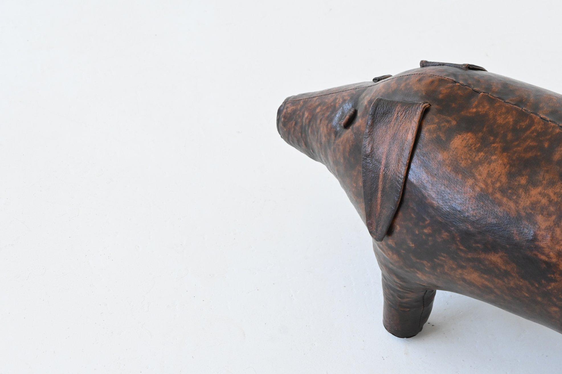 Dimitri Omersa cerdo en piel Abercrombie & Fitch Reino Unido 1960 en venta 1