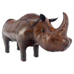 Dimitri Omersa Tabouret Rhino Abercrombie & Fitch Large Rhinoceros MINT !