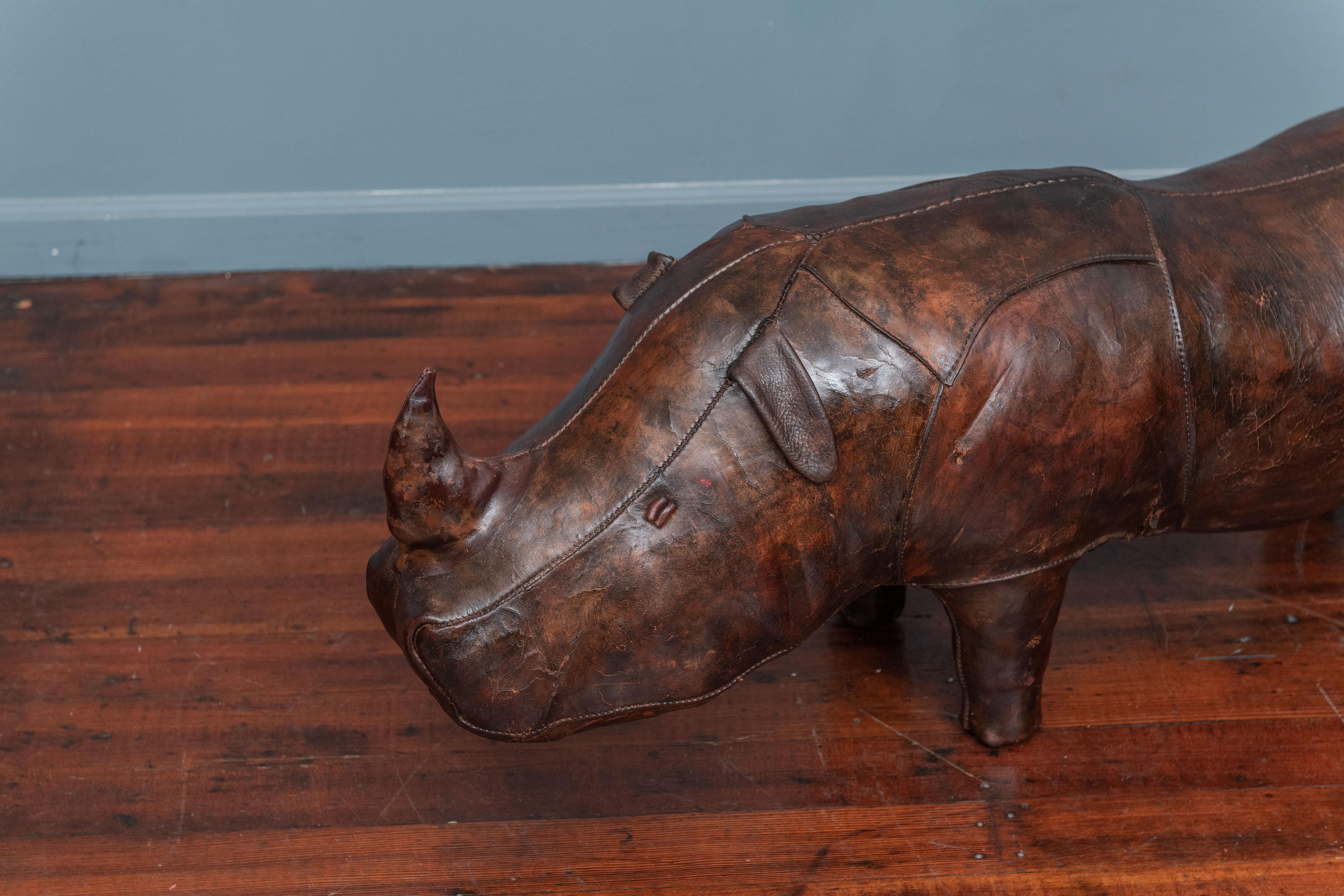 Mid-Century Modern Tabouret Rhino Dimitri Omersa pour Abercrombie & Fitch en vente