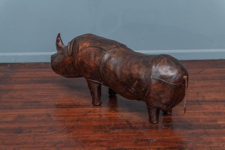 Dimitri Omersa Rhino Footstool for Abercrombie & Fitch In Good Condition For Sale In San Francisco, CA