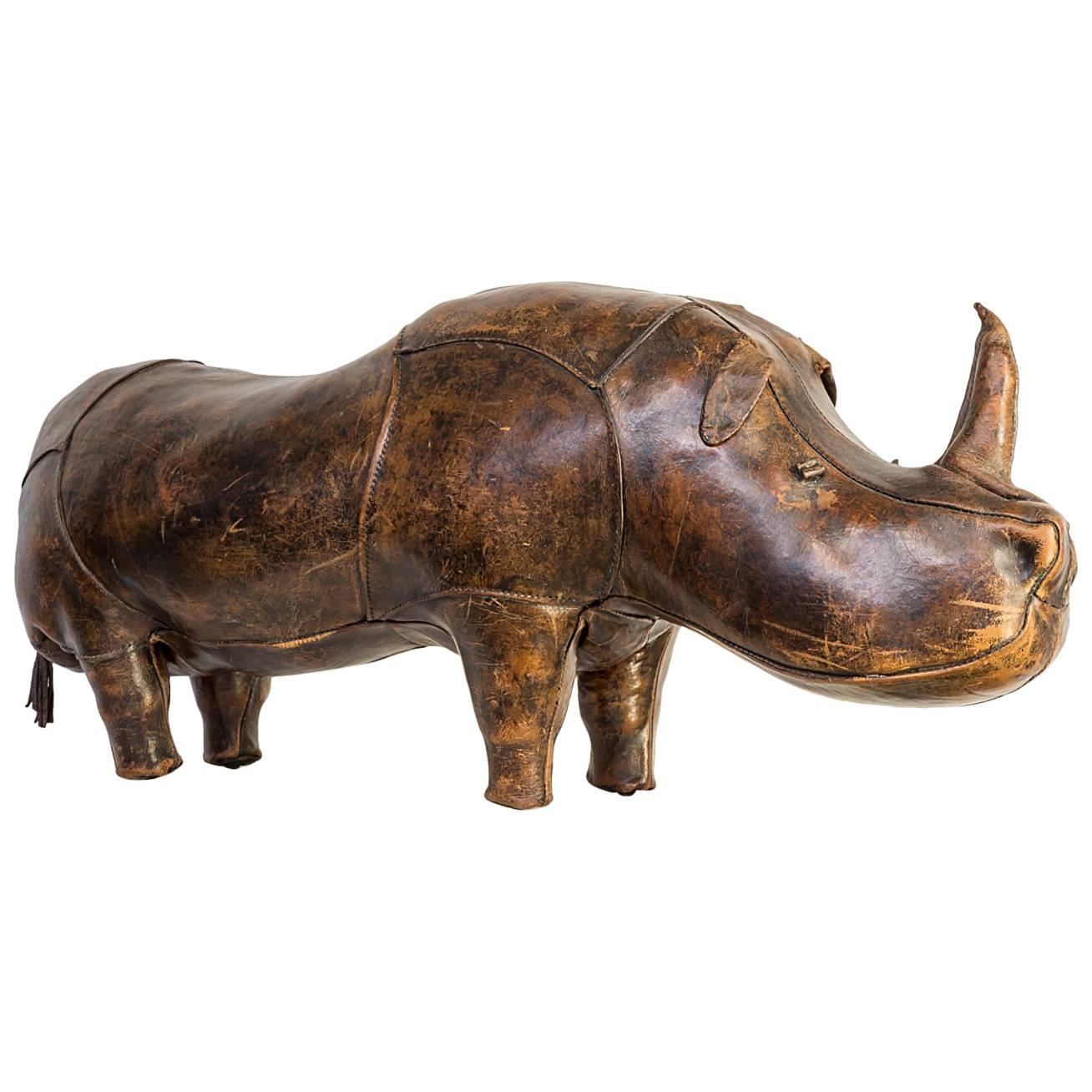 Dimitri Omersa Rhino Footstool for Abercrombie & Fitch For Sale