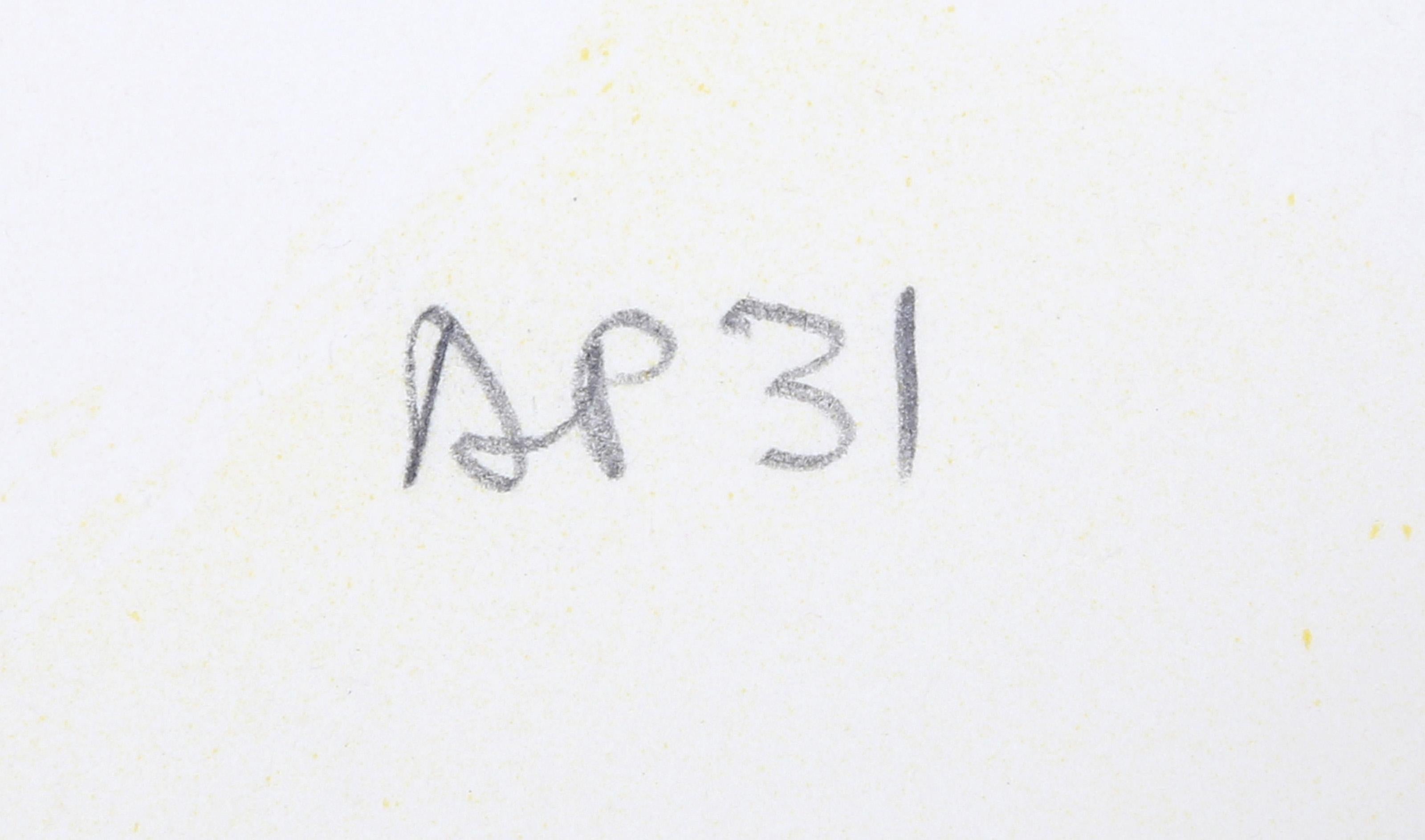 Futuristic Cityscape II, Abstract Lithograph by Dimitri Petrov For Sale 1