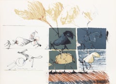 Horse Study, Abstract Lithograph by Dimitri Petrov