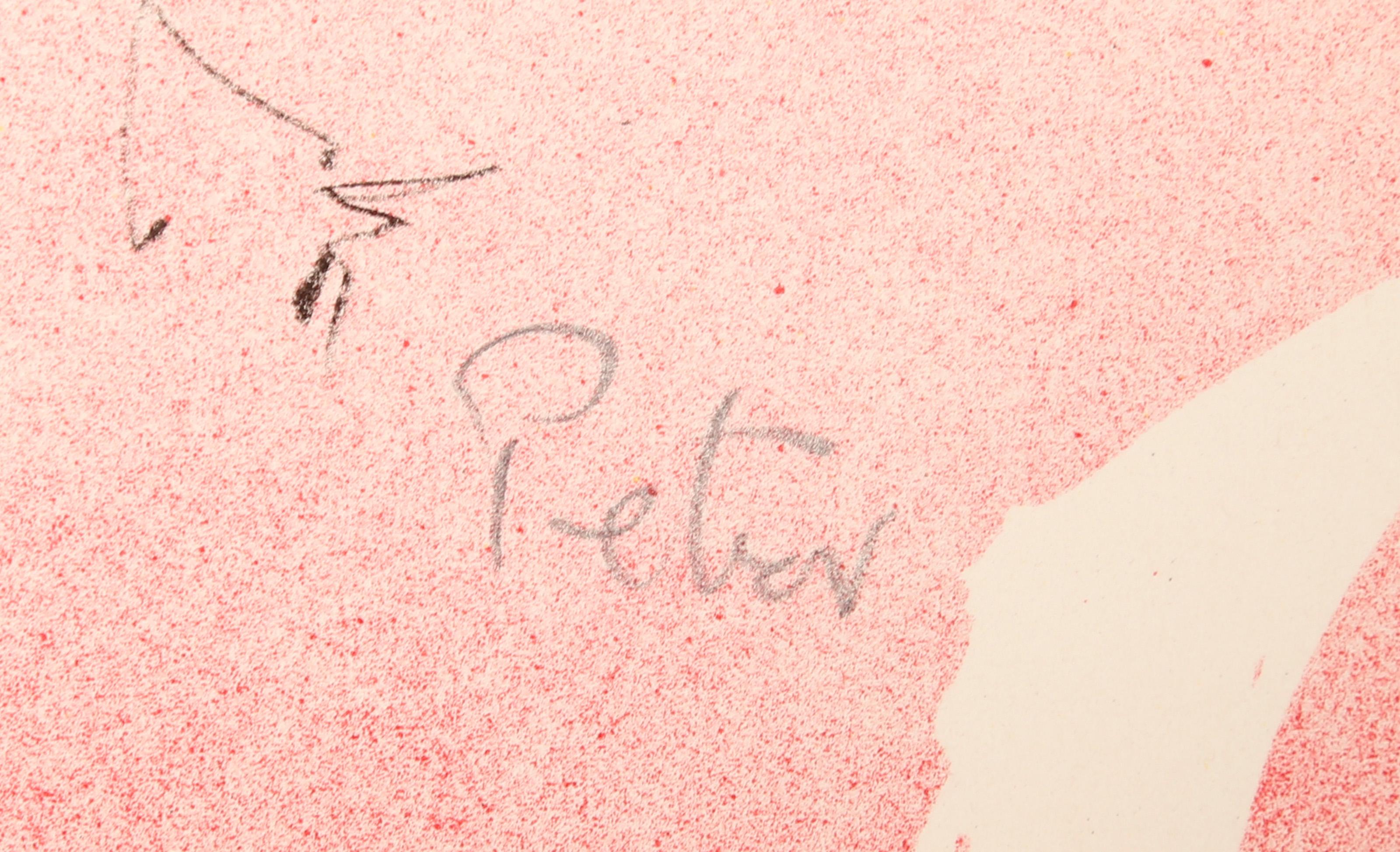 Six Rectangles, Abstract Lithograph by Dimitri Petrov For Sale 1