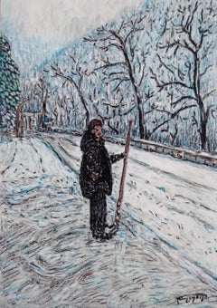 Arte contemporanea georgiana di Dimitri Turnava - Tra silenzio e neve
