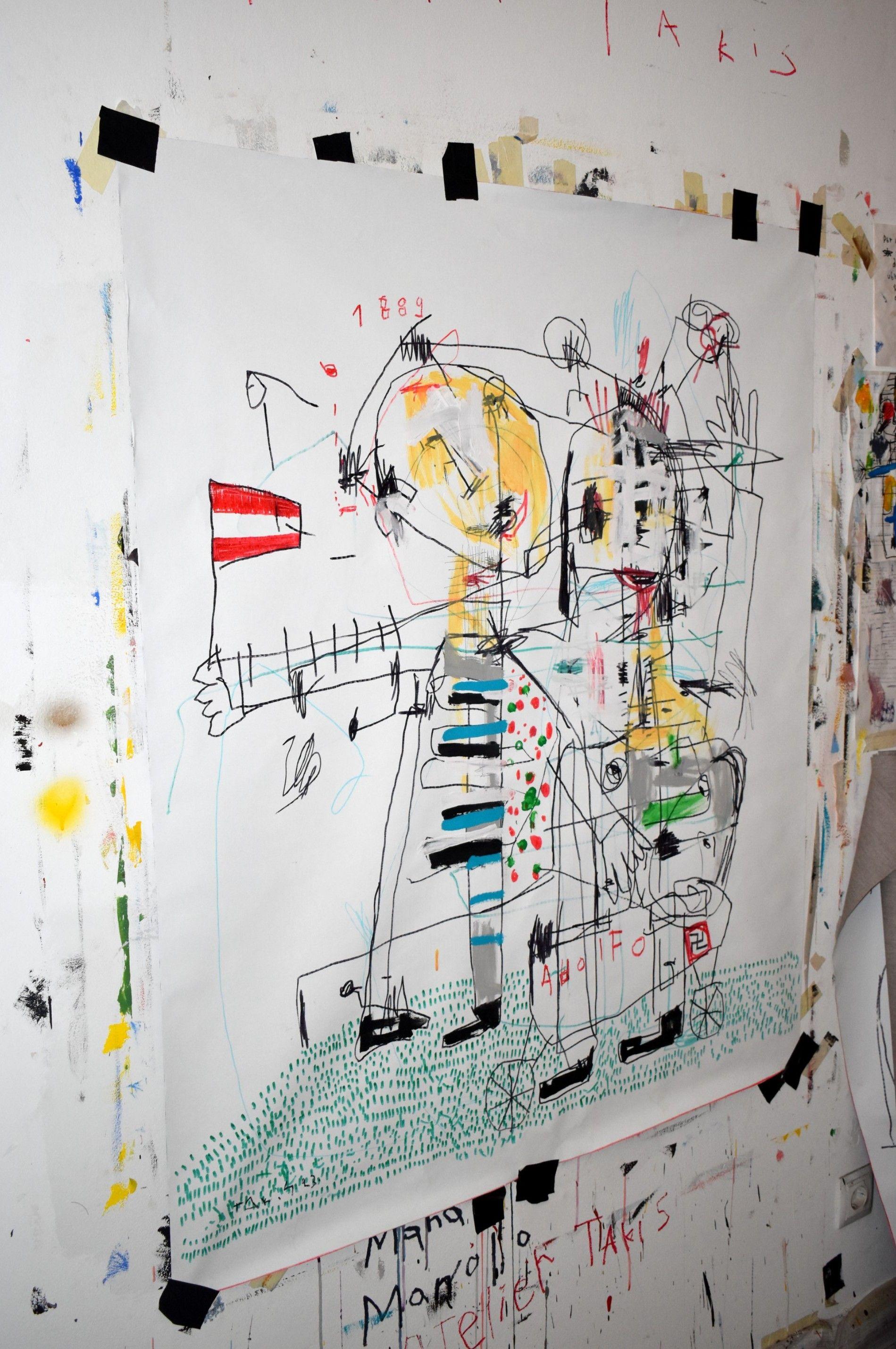 adolfo, Painting, Acrylic on Canvas For Sale 1