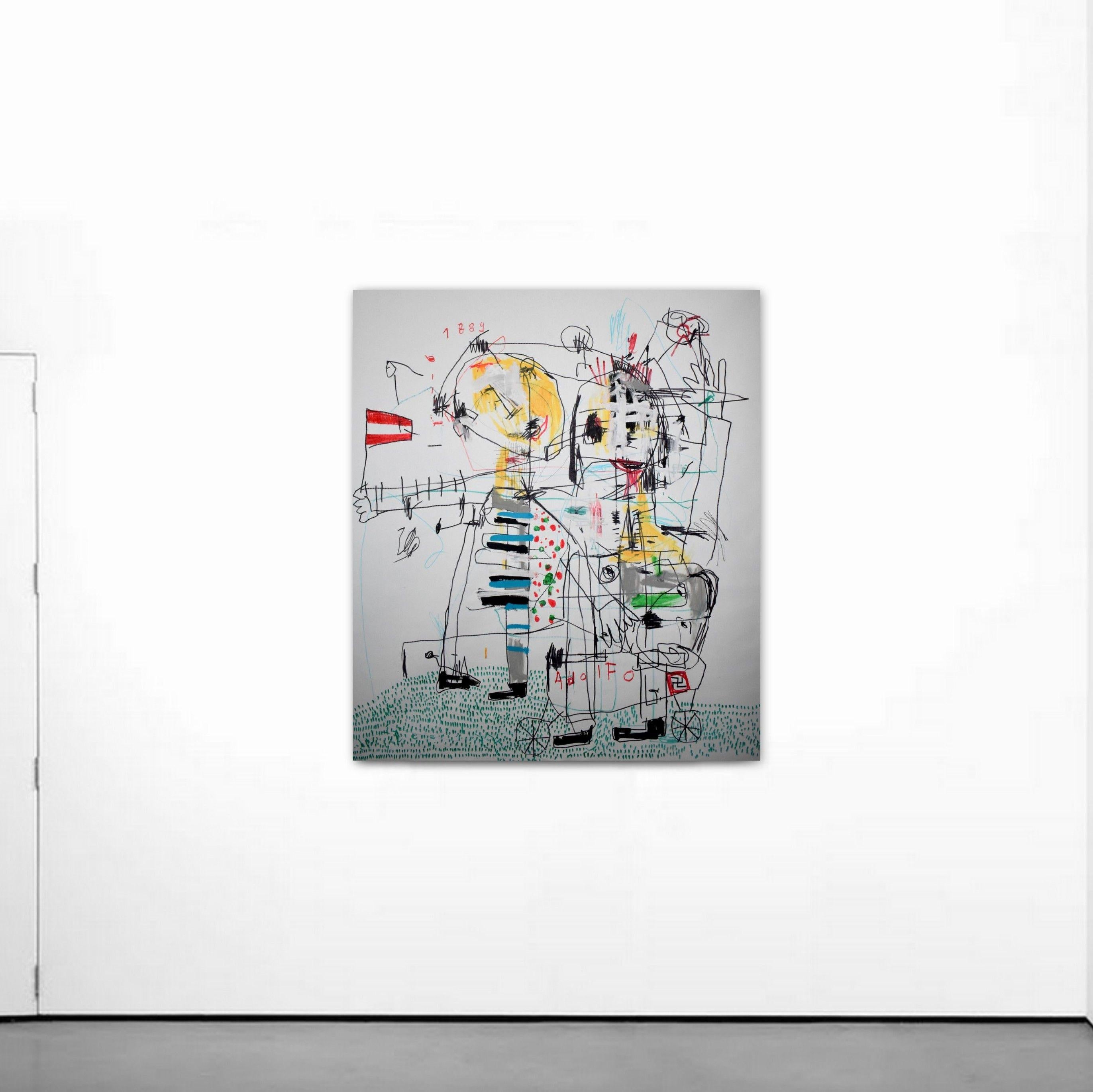 adolfo, Painting, Acrylic on Canvas For Sale 2