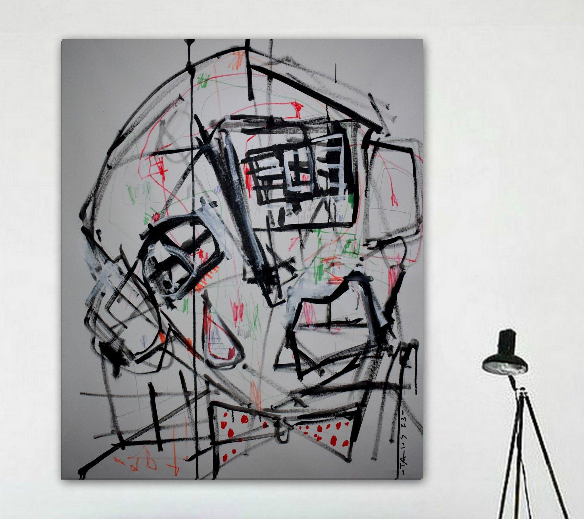 Alter Ego # 2, Gemälde, Acryl auf Leinwand im Angebot 1
