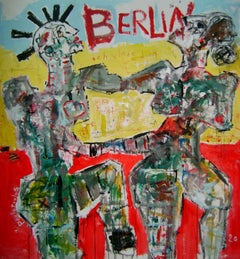 Berlin, Gemälde, Acryl auf Leinwand