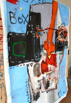 BOXEO, Painting, Acrylic on Canvas