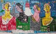 Every day we are born again, Painting, Acrylic on Canvas