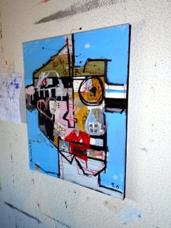 portrait enamorado 17, Painting, Acrylic on Canvas