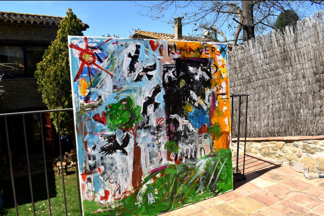 Primavera, Painting, Acrylic on Canvas For Sale 1