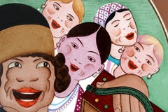 Baltars - Decorative wall plate 1927, faience, d 20.3 cm; h 2.7 cm