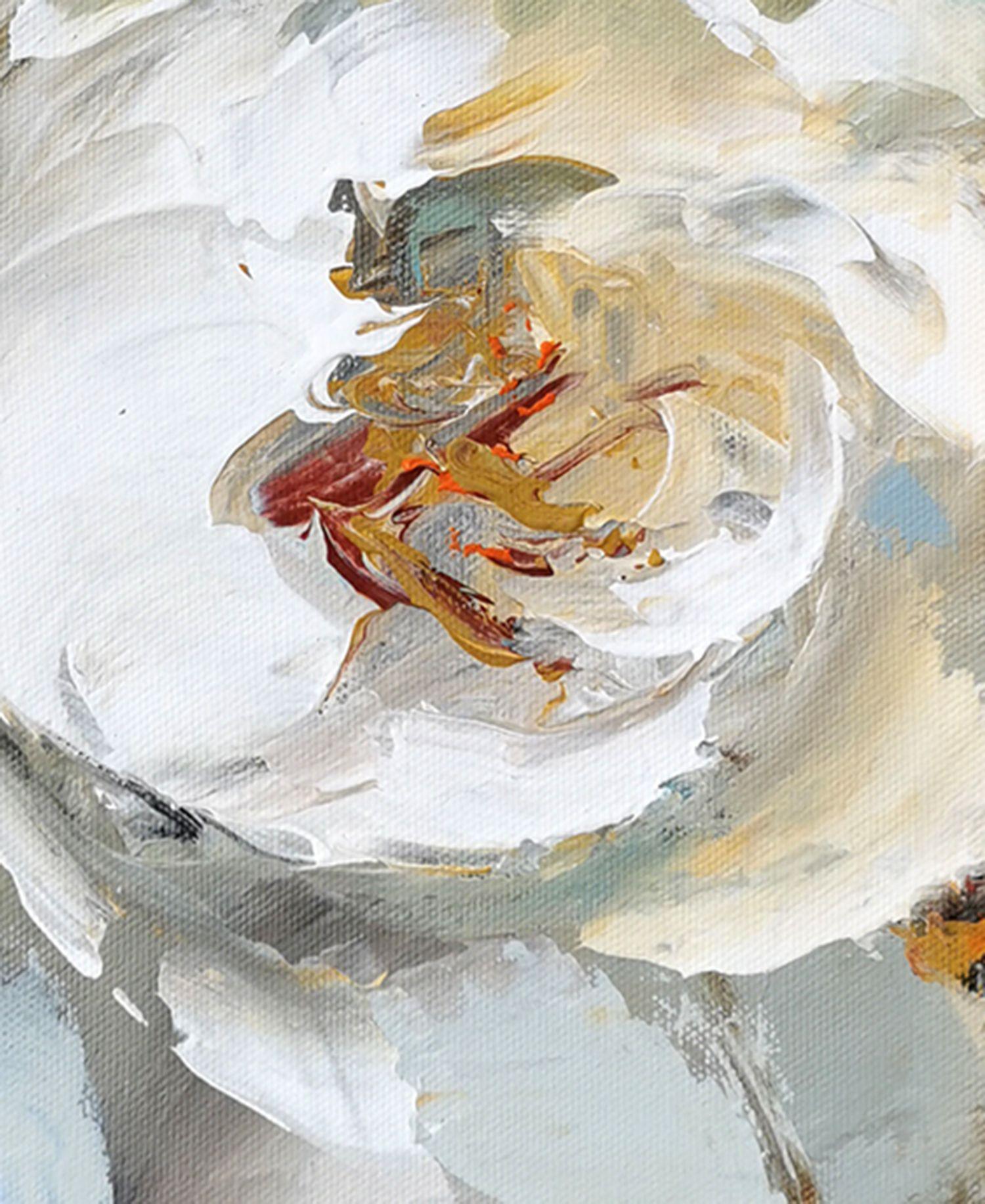 Abstract flowers 13, Painting, Acrylic on Canvas For Sale 1