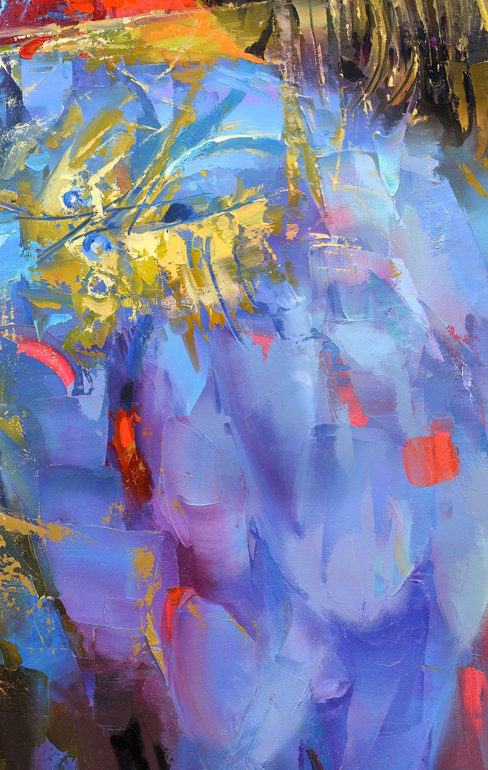 Colomba coronata #2, Pittura, Acrilico su tela - Painting di Dimitry Spiros