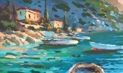 Quiet Bay, Gemälde, Acryl auf Leinwand