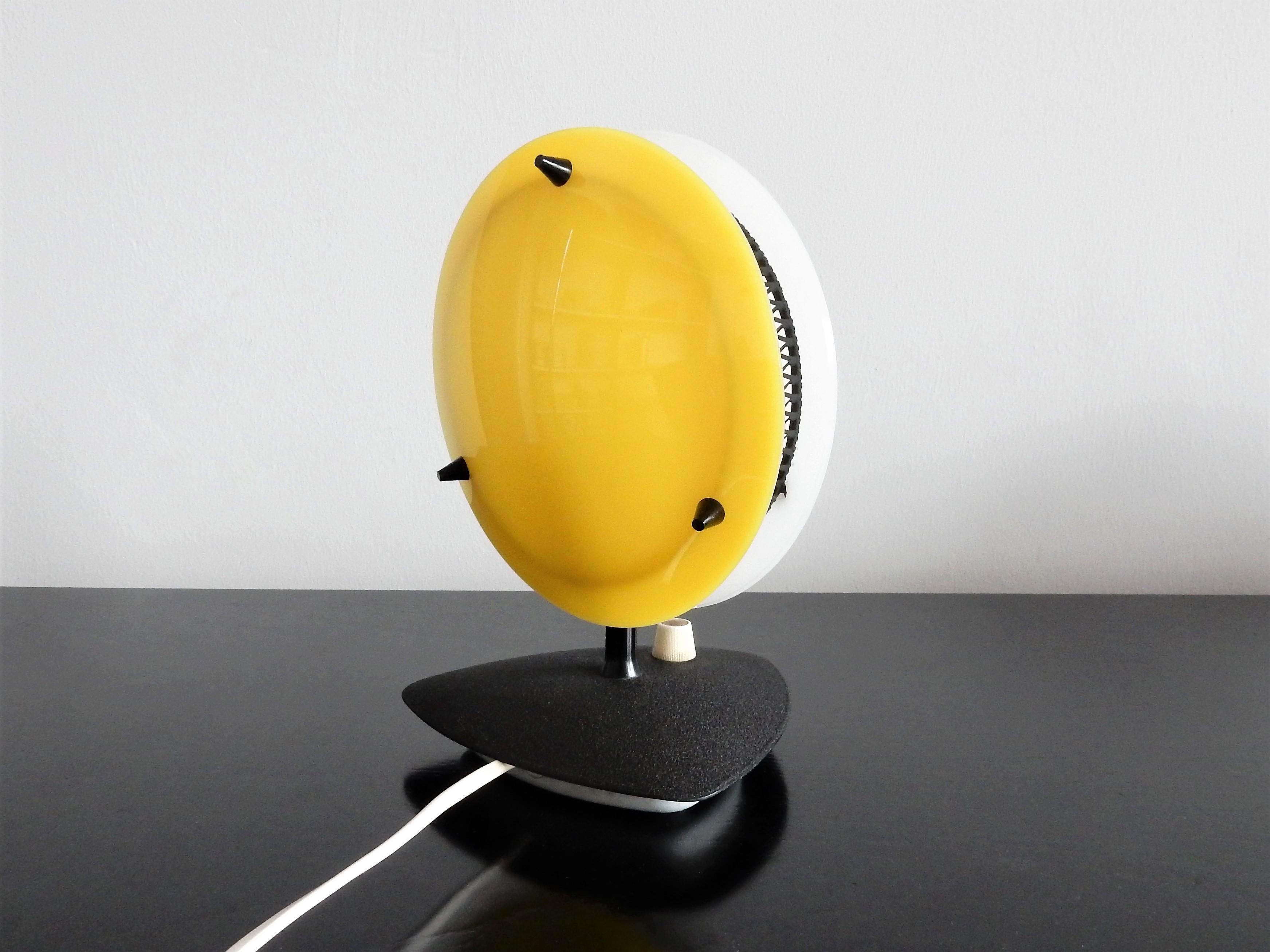 Mid-Century Modern Dimmable Sonnenkind Table Lamp for Télé-ambiance, France 1950s-1960s For Sale
