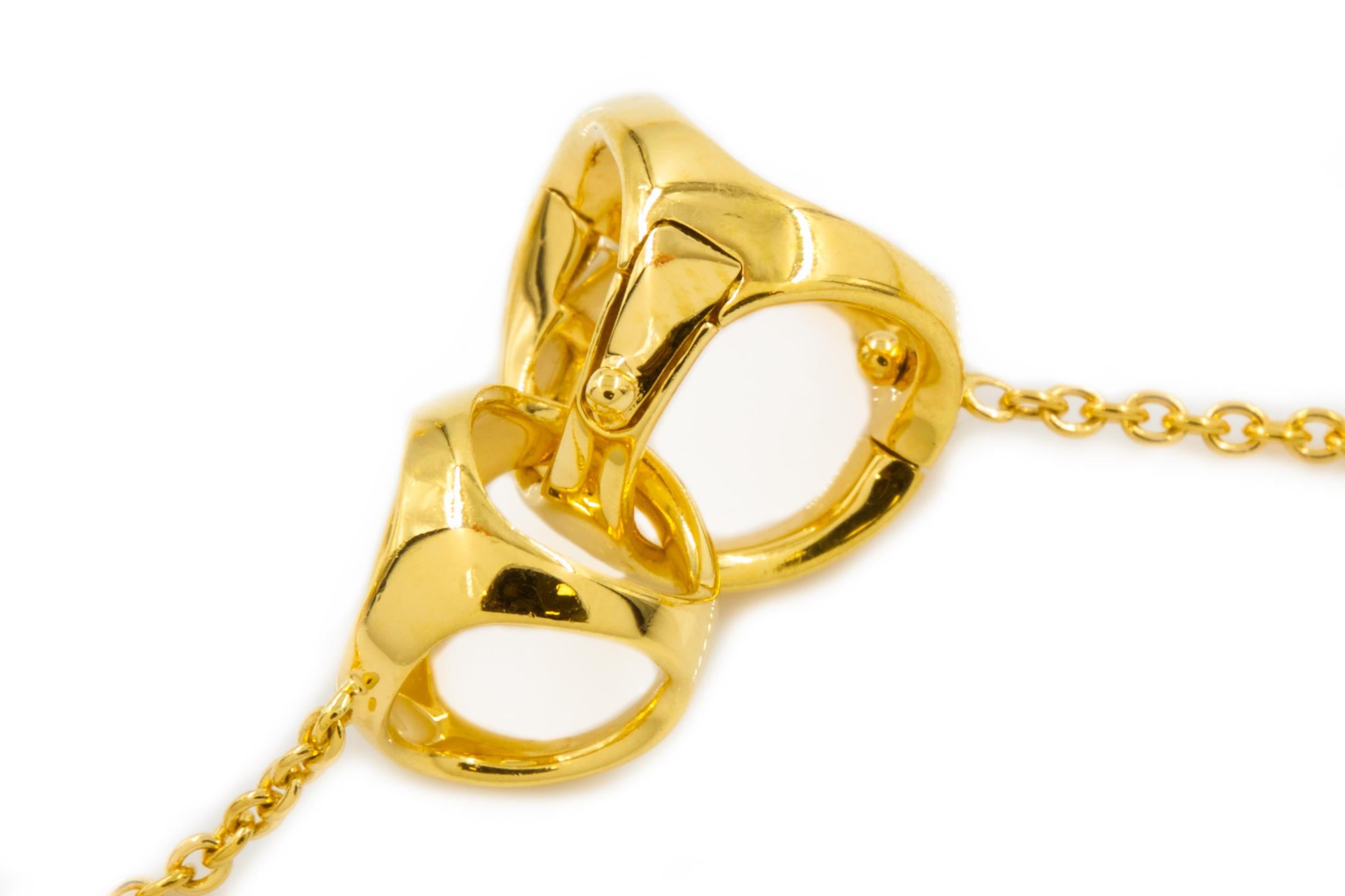 DiModolo Italian 18k Gold and Diamond Necklace and Bracelet 6