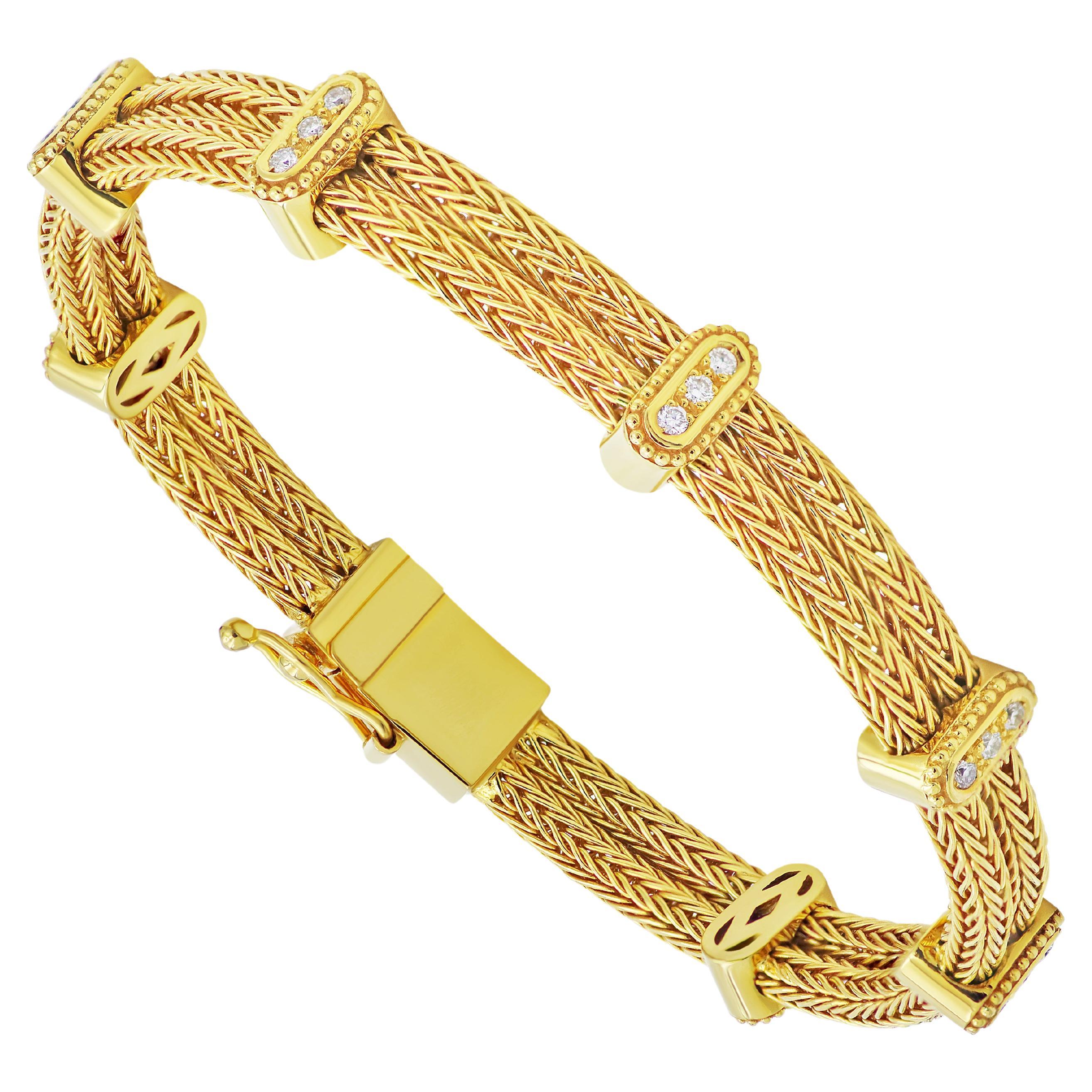 Dimos 18k Gold Snake Bracelet For Sale at 1stDibs gold snake arm cuff, snake gold bracelet