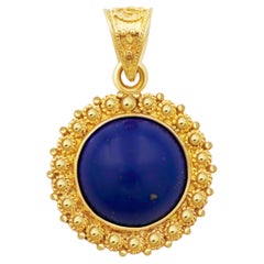 Dimos 18 Karat Gold Lapislazuli-Anhänger