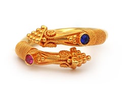 Dimos 18k Gold Museum Copy Cocktail Pyramids Ring