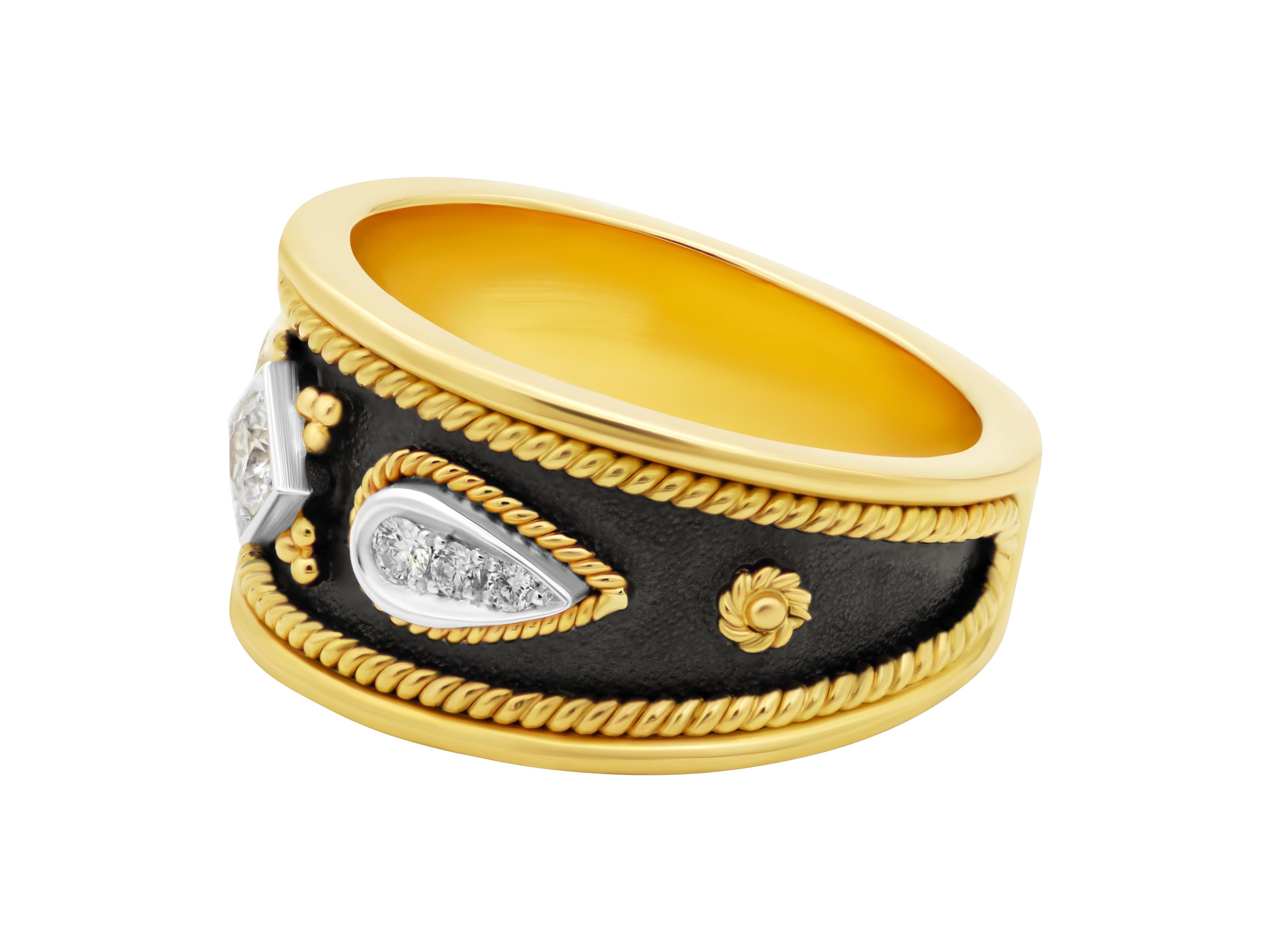 greek gold rings