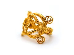 Dimos 22k Gold Ancient Greek God of Love "Eros" Ring