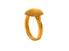Dimos 22K Gold Filigree Sfalaki Ring