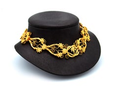 Dimos 22k Gold Museum Copy God of Love "Eros" Necklace